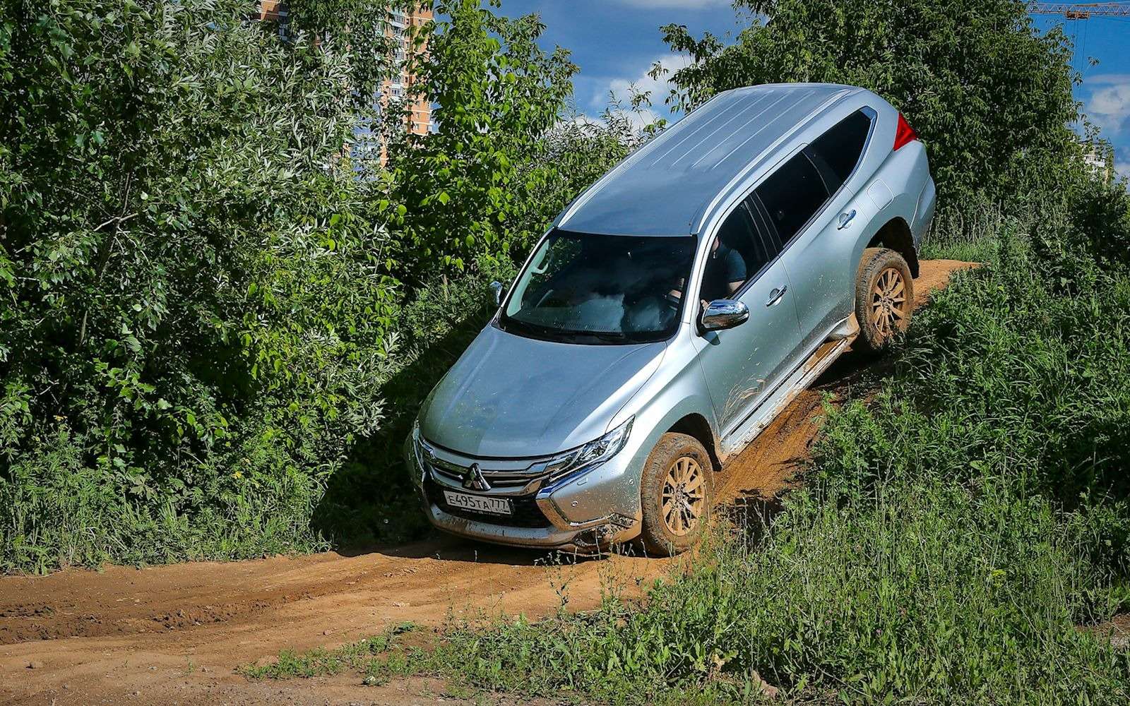 Новый Mitsubishi Pajero Sport: первый тест и первая грязь! — фото 607585