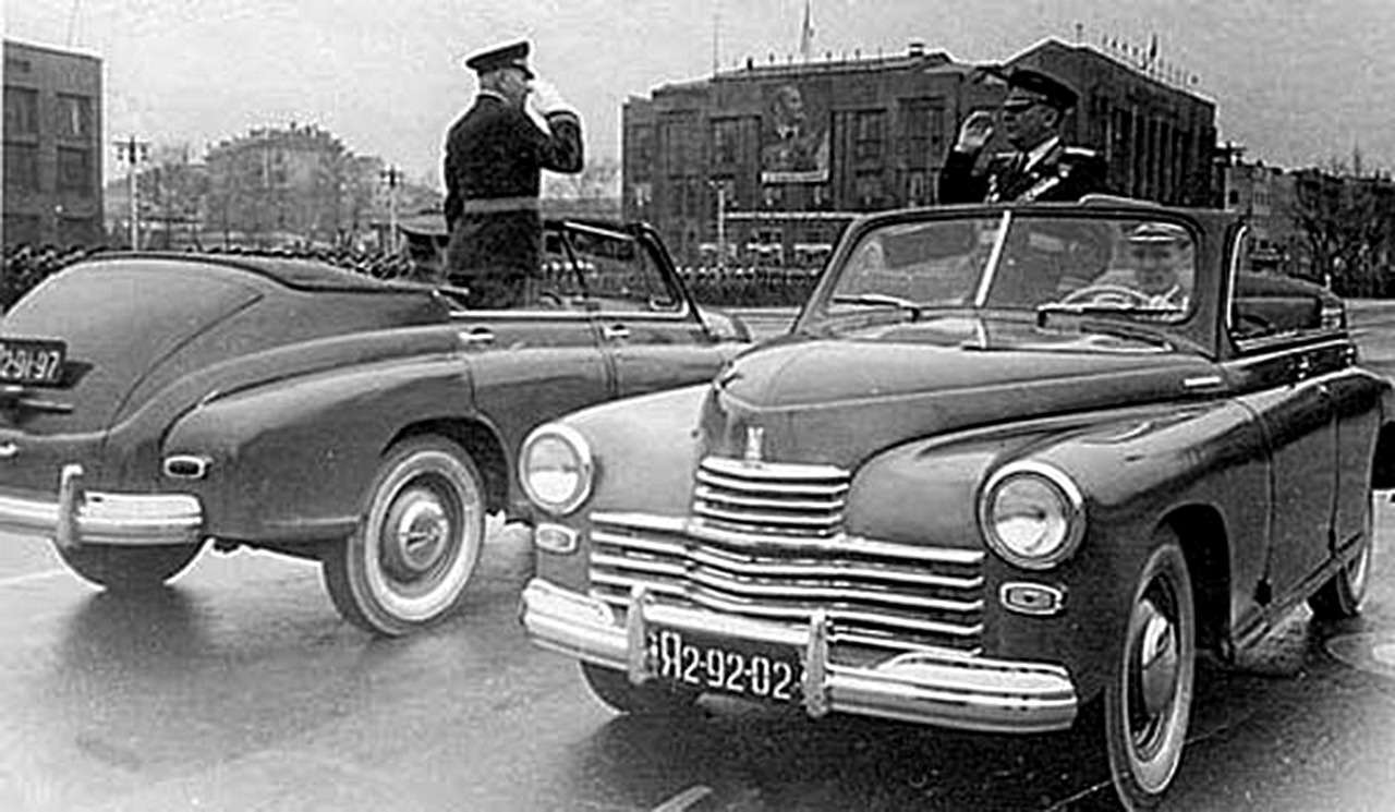 Парадные и повседневные: легковые автомобили Советской Армии — фото 846558