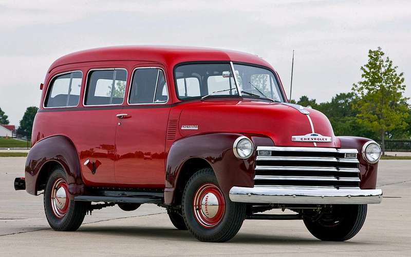 Chevrolet Suburban, 1947-1955