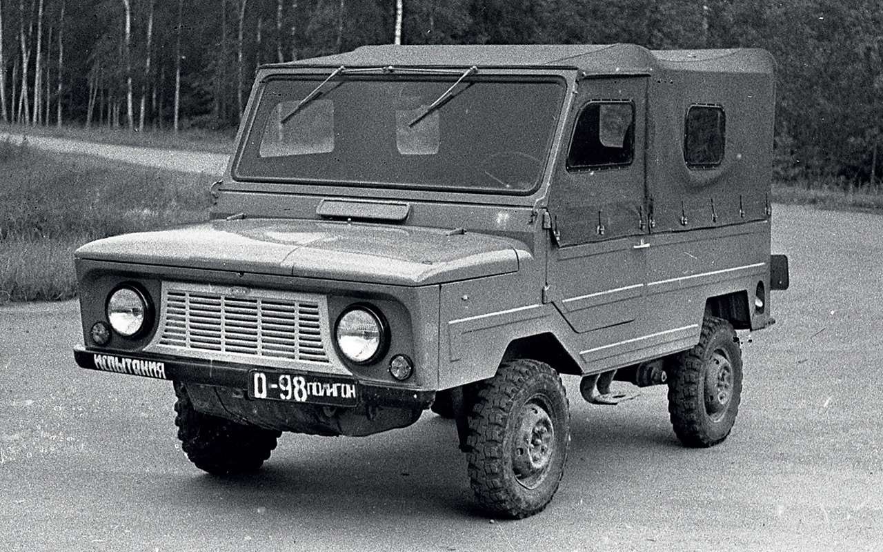 Серийный ЛуАЗ‑969 по дизайну передка еще проще и технологичней прототипа.