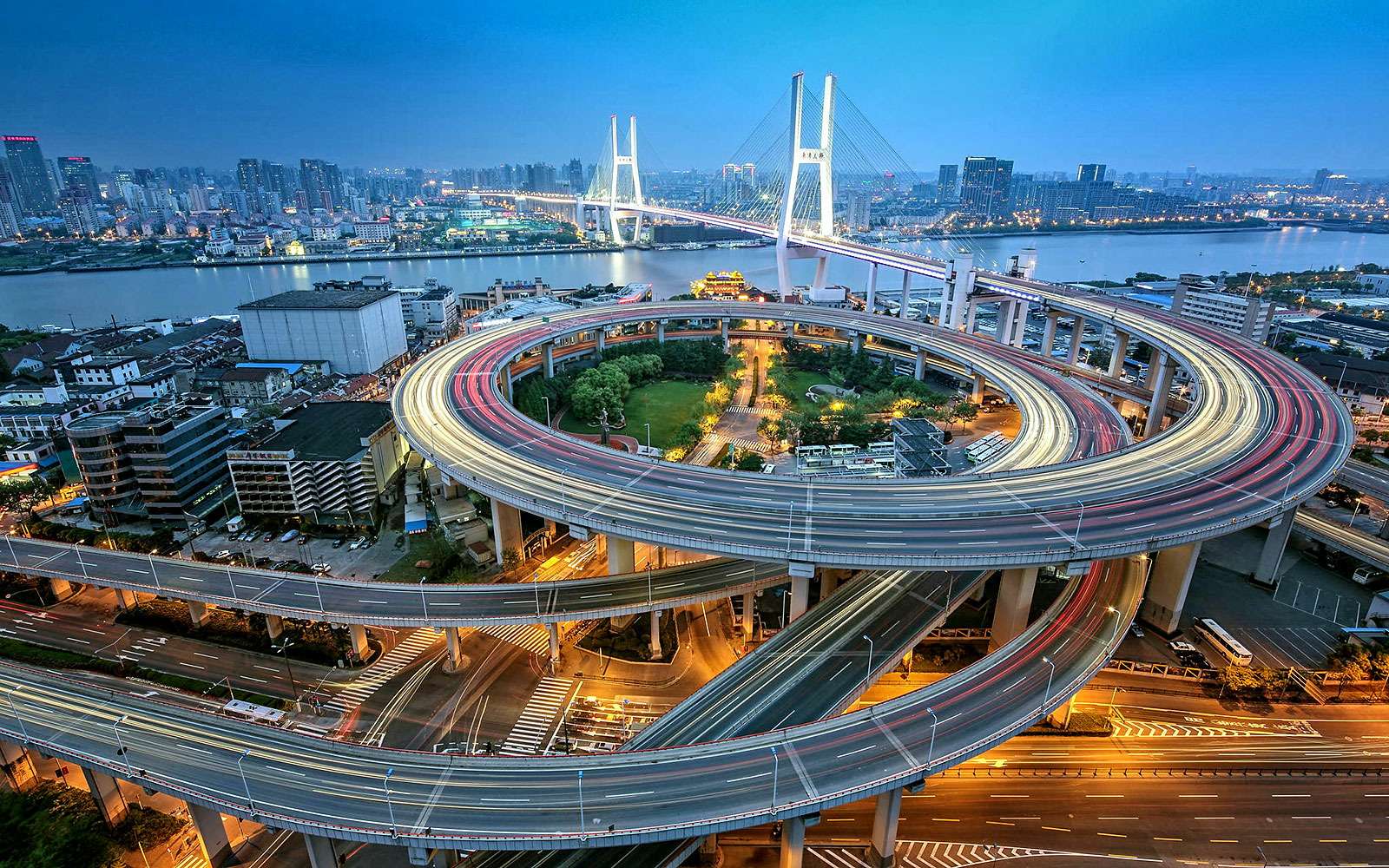 Мост Нанпу, Шанхай, КНР