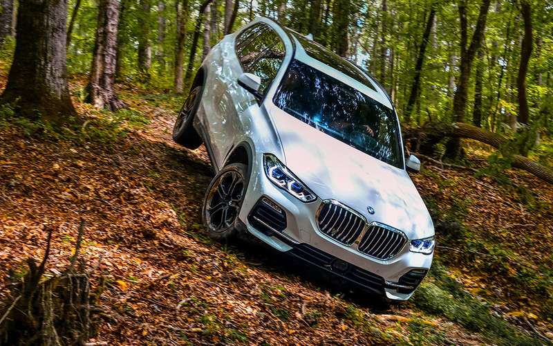 Новый BMW X5 —  тест-драйв в вездеходных режимах