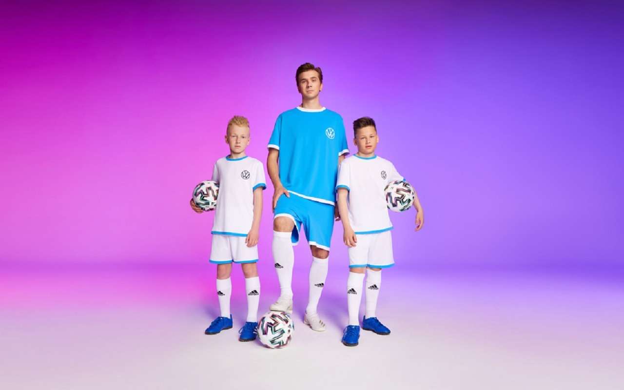 Volkswagen запустил детский конкурс: вынеси мяч на поле EURO 2020