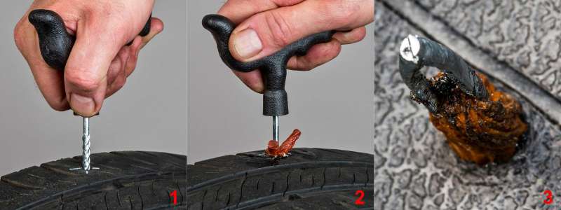 Ремонтируем проколотую шину —  тест 16 ремкомплектов и советы ЗР