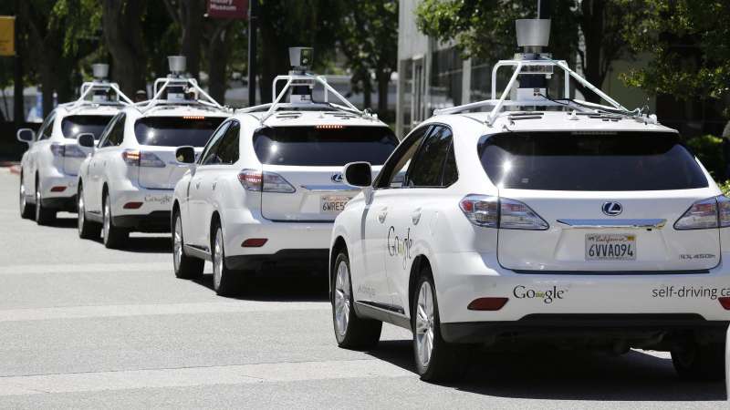 Прототипы беспилотных автомобилей Google
