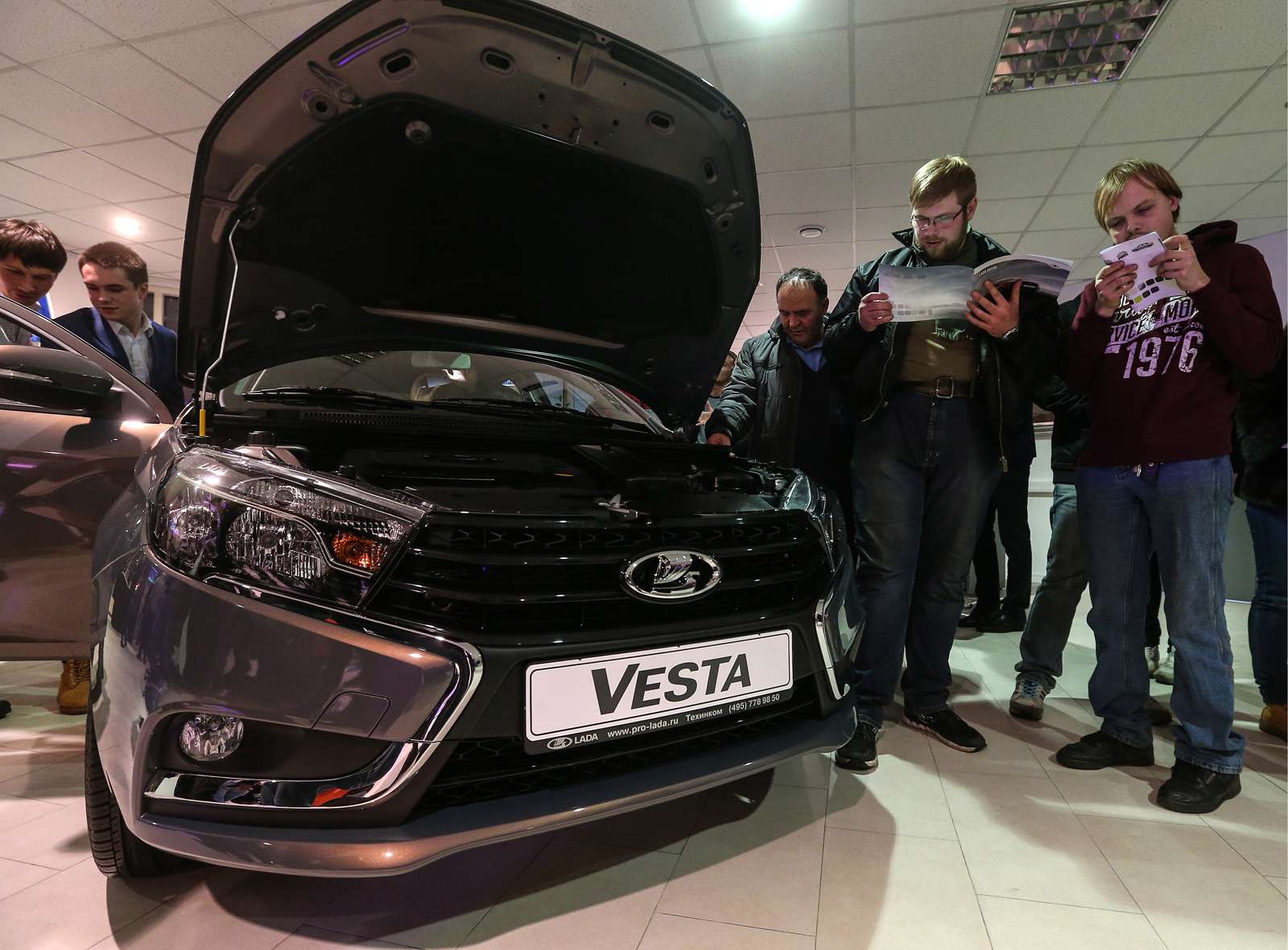 Lada Vesta car launched in Russia