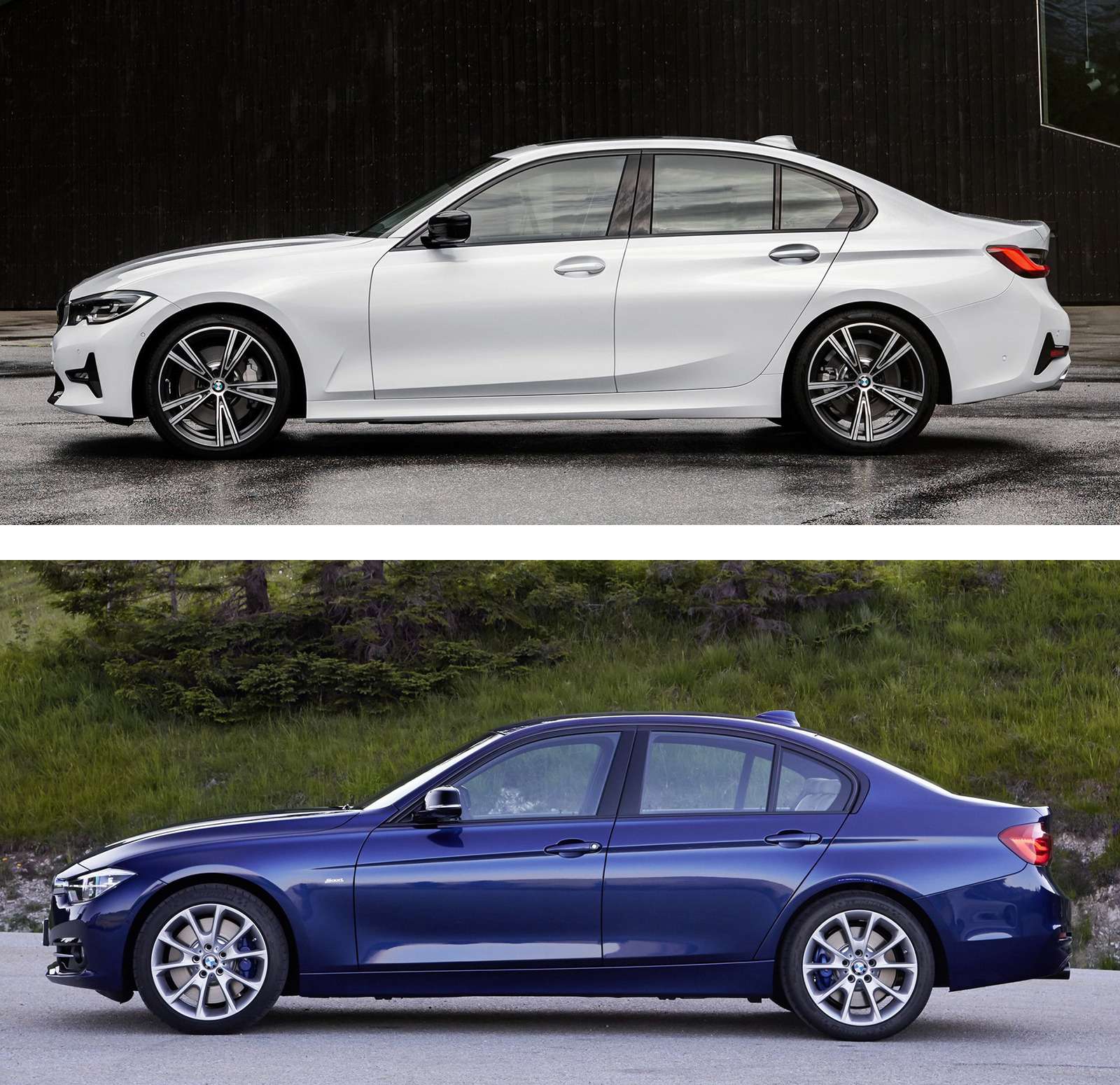 Новая BMW 3-й серии против старой: какая красивее? — фото 912570