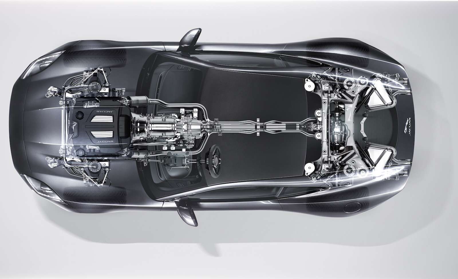 Система полного привода (AWD) Jaguar F-Type 2016 модельного года
