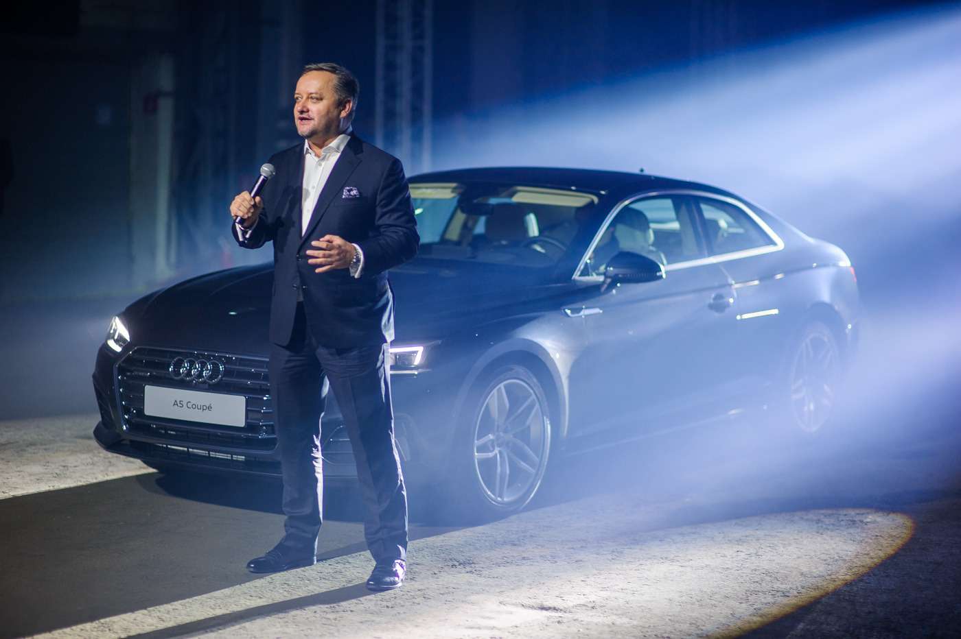 Audi отметила старт продаж А5 и S5 Coupe в России световым 3D-шоу — фото 665833