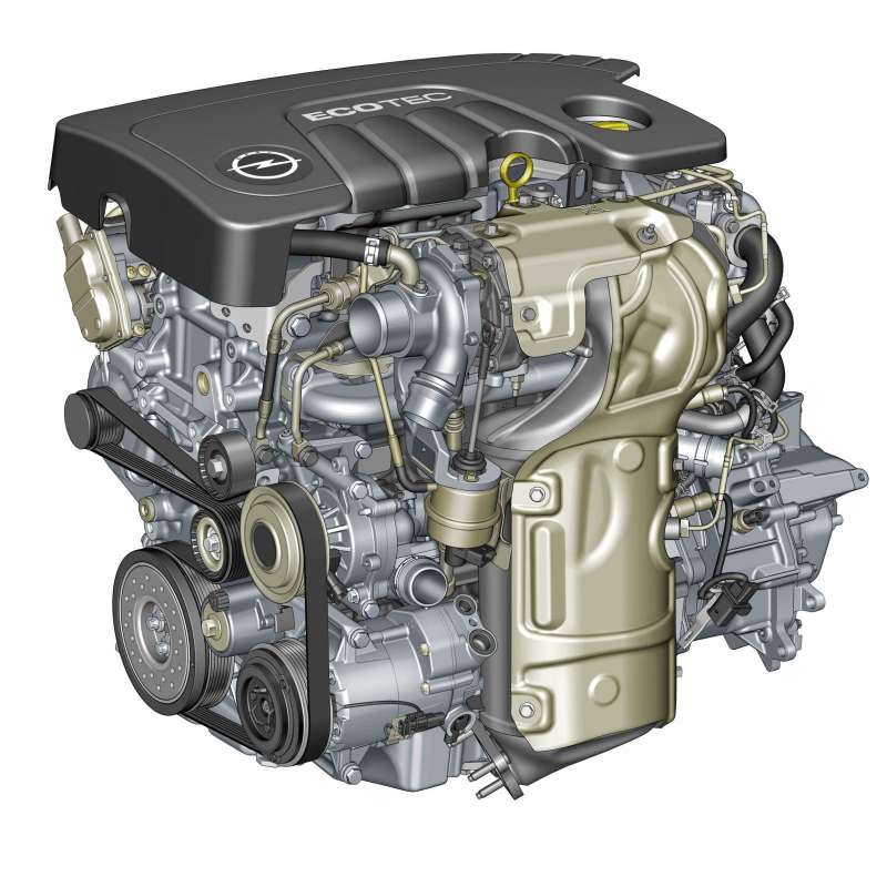 Новый дизельный мотор Opel Ecotec
